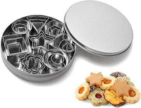 Форми за бисквитки Cookie Crafters в метална кутия, кухня, аксесоари за печене, подаръци за готвачи, спестяване на място в кухнята | Поръчай от MamaHacker.bg.