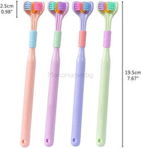 Интелигентна V-Brush - триглави четки за зъби в различни цветове, идеални за орална хигиена | Поръчай от MamaHacker.bg