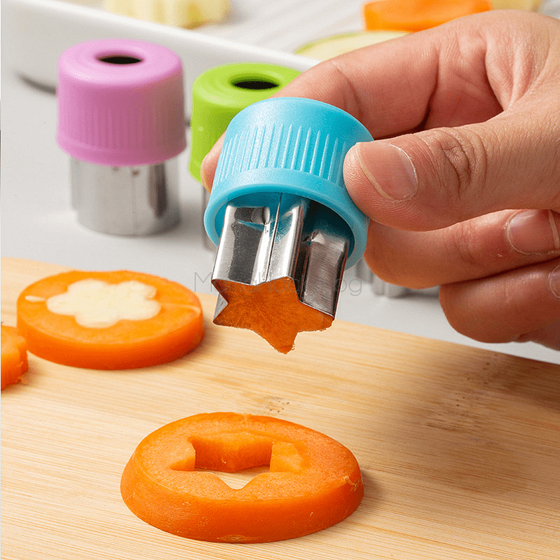 Форма за рязане на зеленчуци Shape Bites, кухненски аксесоари, цена онлайн, удобни помощници за готвене, забавни детски прибори