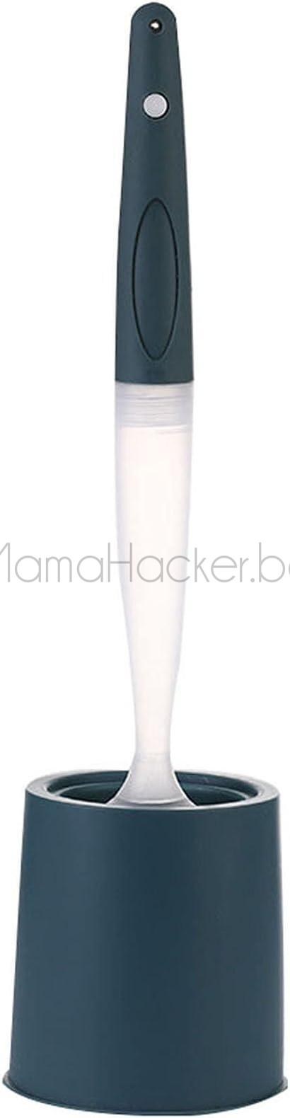 AquaClean силиконова четка за тоалетна в стилна стойка, удобен и хигиеничен аксесоар за баня | Поръчай от MamaHacker.bg