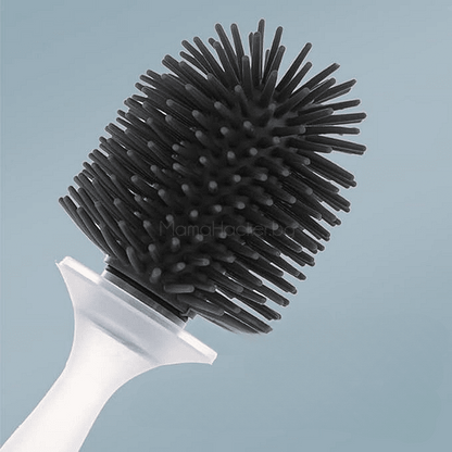 AquaClean силиконова четка за тоалетна, иновативен аксесоар, удобно почистване, висококачествен силикон, помощник за хигиена