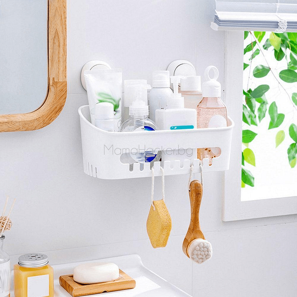 Баня Поставка LuxeHold Basket - Стилен органайзер за козметика и аксесоари, еко, практичен, онлайн цена от MamaHacker.bg