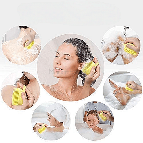 BathPal - Луксозна четка за тяло, удобство и ефективност, 100% силикон, за всякакъв тип кожа, лесно чистене | Поръчай от MamaHacker.bg