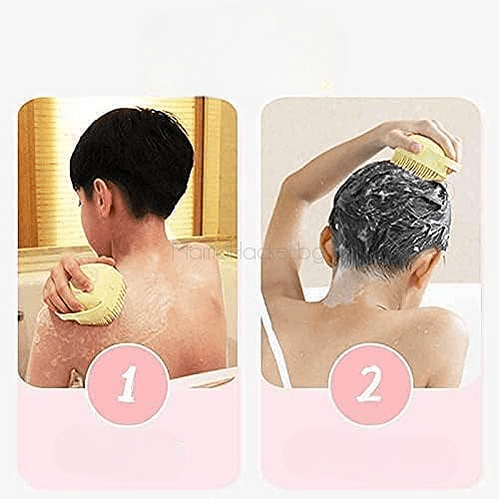 Детския метод за използване на BathPal - четка за тяло за перфектно почистване, иновация, комфорт и грижа за кожата | Поръчай от MamaHacker.bg