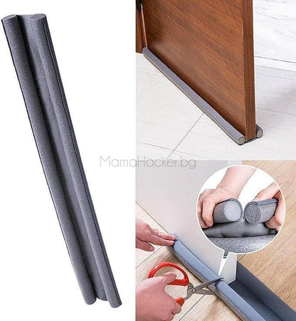 BreezeBlock предпазител от вятър и шум, лесен за употреба, защита от нежелани течения, акустична изолация, практични аксесоари