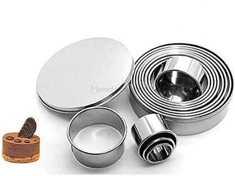 CakeCircles - Комплект 12 части за тестени изделия, неръждаема стомана, кухненски аксесоари, прецизно изрязване | Поръчай от MamaHacker.bg