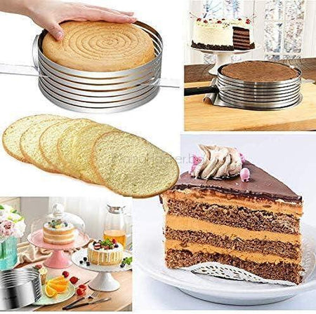 CakeLayer Pro резачка за торта, стъпаловидни слоеве, сладкарски инструмент, идеален за декориране, кухненски аксесоари на ниски цени | Поръчай от MamaHacker.bg