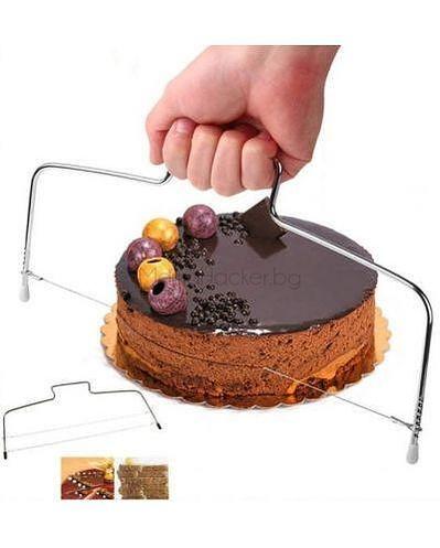 CakeSlice Pro - иновативен нож за разрязване на блатове, безопасен за деца, полезни кухненски аксесоари, лесно разрязване на торти.