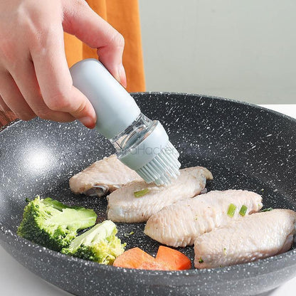 Четка OilBrush за подправки, разнасяне на олио, кухненски аксесоари, готвене, практични помощници в кухнята