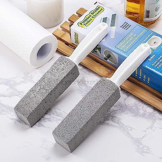 Четка за тоалетна с пемза ToiletGleam - комплект, ефективно почистване, екологични продукти, домакински аксесоари, бързо чистене | Поръчай от MamaHacker.bg