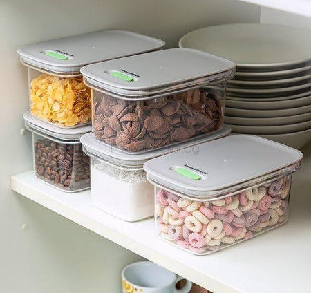 Многофункционални контейнери за съхранение на храна, организиране на кухня, аксесоари, прозрачни контейнери | Поръчай от MamaHacker.bg.