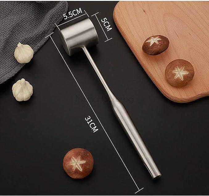 Чук MeatMaster за омекотяване на месо - кухненски инструмент от неръждаема стомана, удобен и практичен за готвене | Поръчай от MamaHacker.bg.