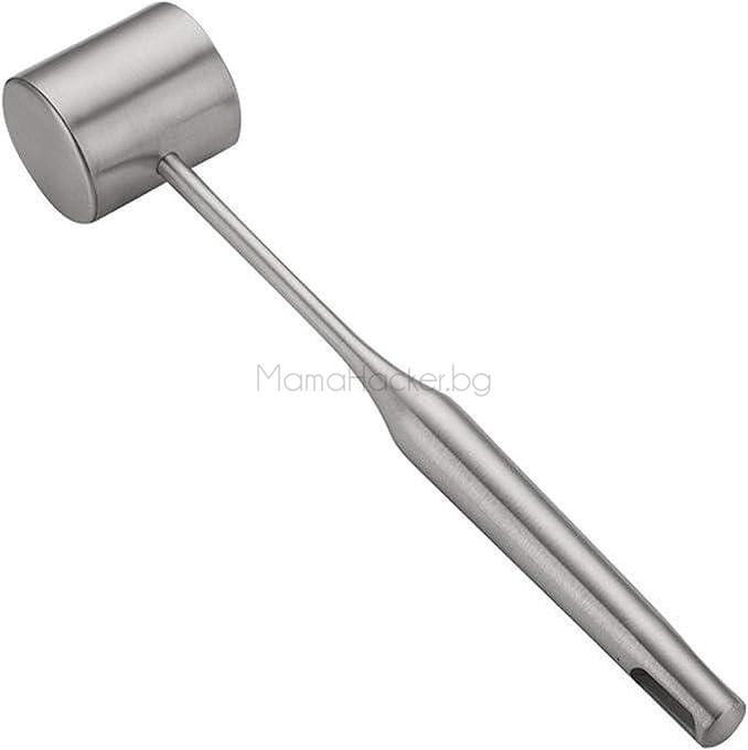 Чук MeatMaster за омекотяване на месо от неръждаема стомана, кухненски аксесоар, бърза доставка, онлайн цена, подарък за готвачи