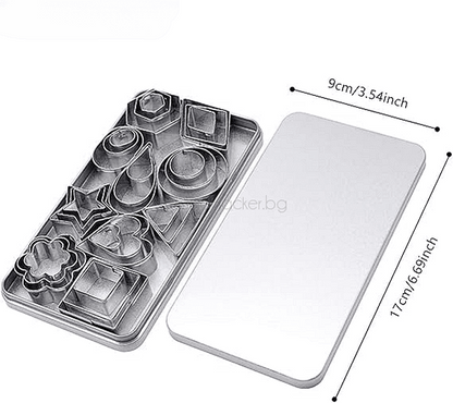 Форми за бисквити CookieHelpers - 10 различни дизайна, кухненски аксесоари, евтини, практични, удобни | Поръчай от MamaHacker.bg