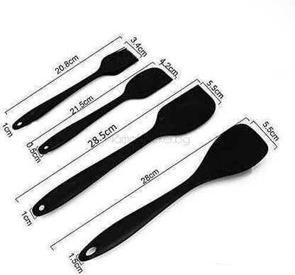 Комплект за готвене Cooking Comfort - 4 кухненски инструмента, практични, безопасни, иновативни и удобни инструменти за кухнята.