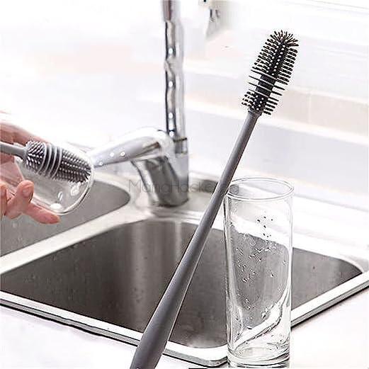 CupCleaner – четка за почистване на чаши и бутилки; екологичен силикон, лесно чистене, кухненски аксесоари, практични решения