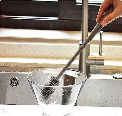 Четка CupCleaner за ефективно почистване на чаши и бутилки, кухненски аксесоар, удобна и ефикасна | Поръчай от MamaHacker.bg