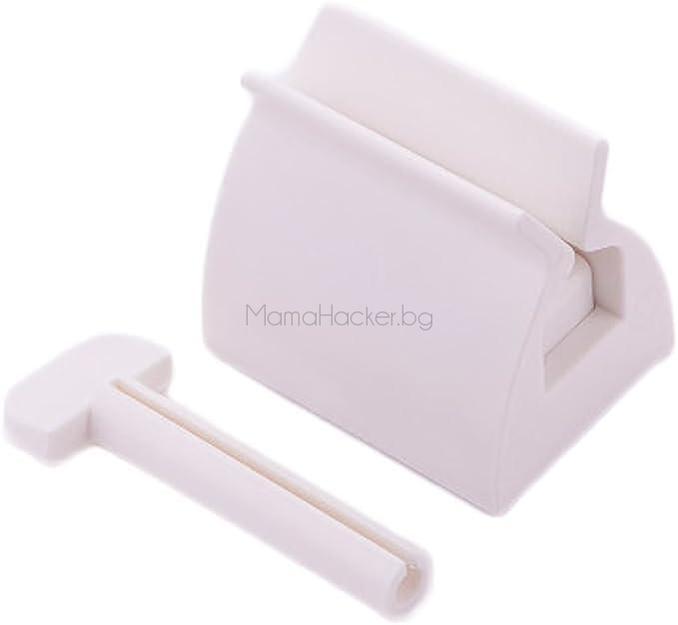 DentalRoll - иновативна изстисквачка за паста, компактен дизайн, удобство за банята, бързо и лесно използване, помощник за хигиена | Поръчай от MamaHacker.bg