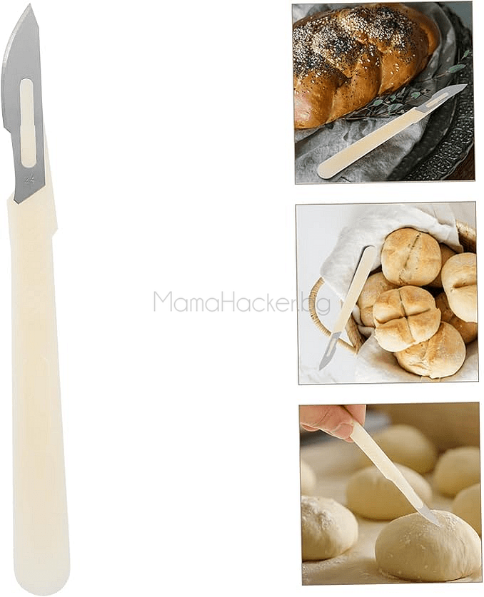 DoughLine професионален нож за хляб и тестени изделия, кухненски аксесоар, лесно рязане, бързи доставки, евтини цени | Поръчай от MamaHacker.bg