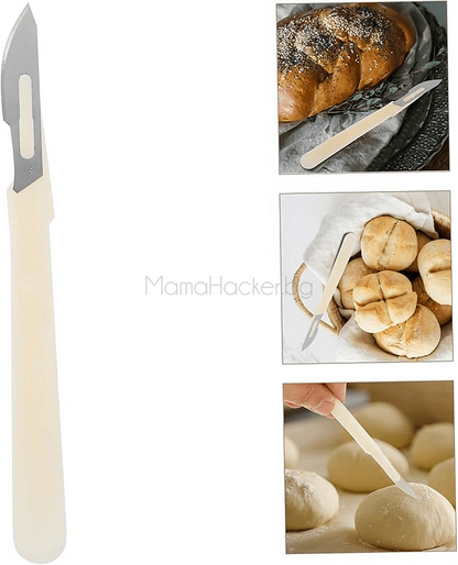 DoughLine професионален нож за хляб и тестени изделия, кухненски аксесоар, лесно рязане, бързи доставки, евтини цени | Поръчай от MamaHacker.bg