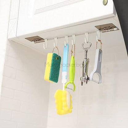 Държач за прибори ToolHanger - удобен организатор за кухня с многофункционални аксесоари, лесно инсталиране, практично съхранение | Поръчай от MamaHacker.bg