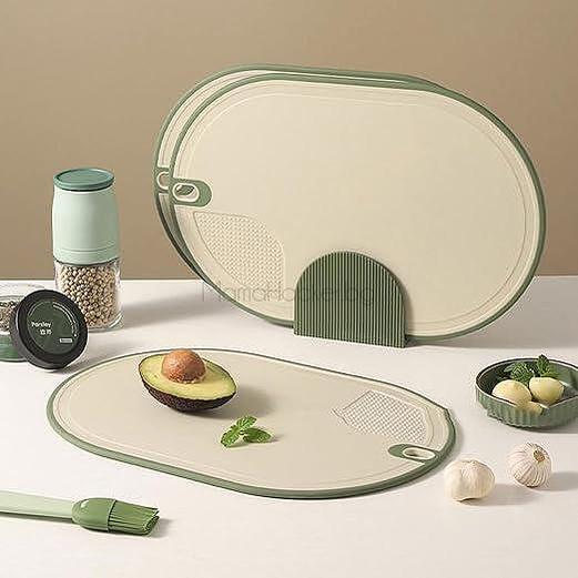 Дъска за рязане MealPrep Pro - удобна, безопасна, идеална за готвене, устойчив материал, кухненски аксесоар от MamaHacker.bg