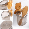 Поставка TeddyStand за четка с дизайн на меченце, идеална за организация на банята, декоративни аксесоари и удобно съхранение