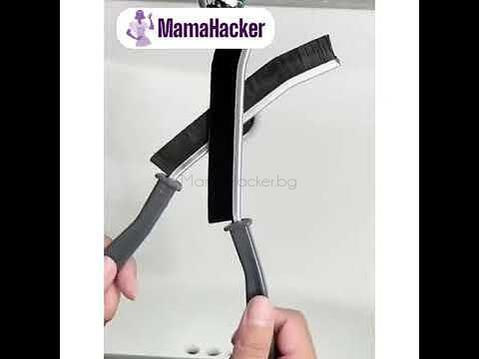 GapCleaner - Четка за миене за батерии, удобна, ефективна, за труднодостъпни места, идеална за домашна чистота.