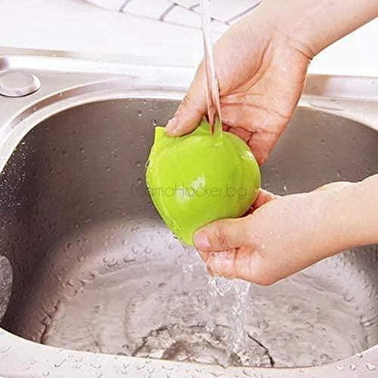 GarlicEase белачка за чесън, измиване под вода, кухненски аксесоар, ниски цени, практично решение за готвене.