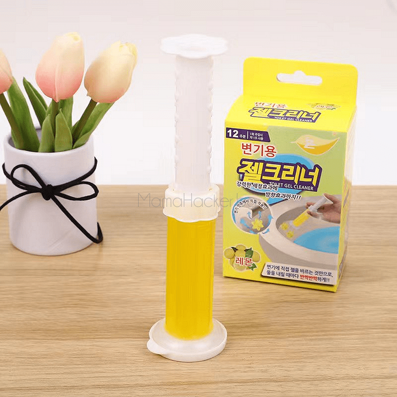 Гел Clean Blossom за почистване на тоалетни с уникален аромат. Иновативен продукт за баня, чистота и свежест | Поръчай от MamaHacker.bg