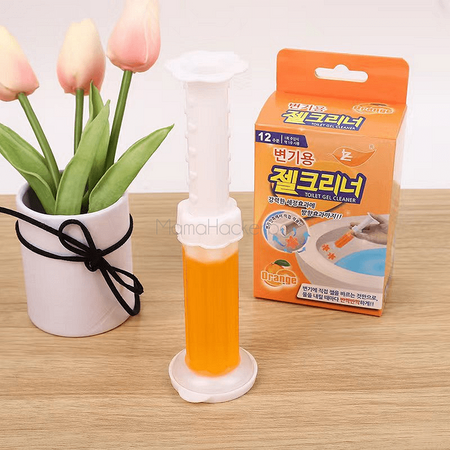 Гел Clean Blossom за почистване на тоалетни, иновативен, ефективен, свежест, леглото на свежест | Поръчай от MamaHacker.bg