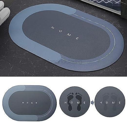 HydroDry Mat - водоабсорбираща подложка за баня, удобна, комфортна, иновативен дизайн, абсорбция на вода.