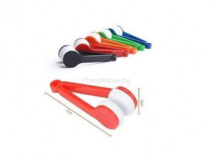 Инструмент VisionWipe за почистване на очила, компактен и лек, идеален за всекидневна употреба, аксесоари за очила, практични решения | Поръчай от MamaHacker.bg