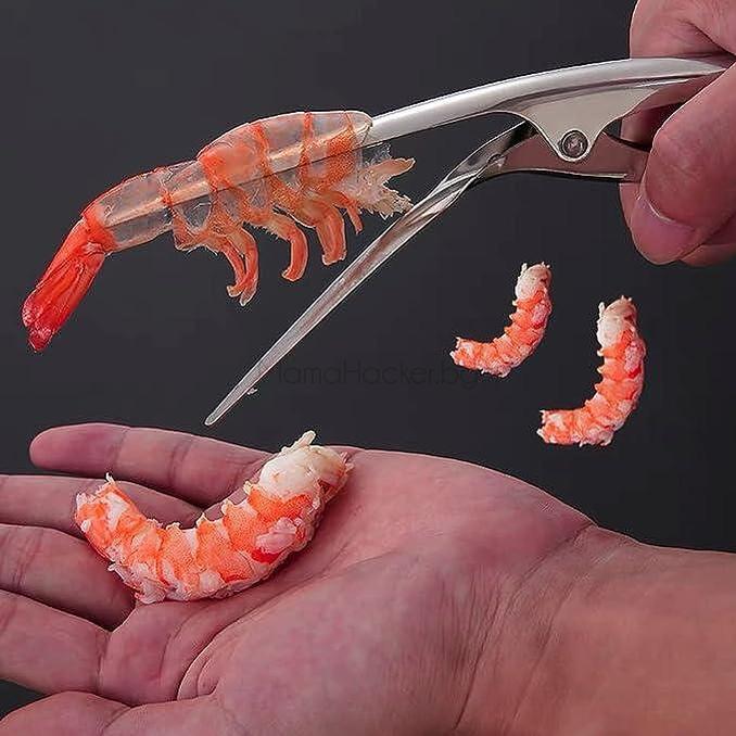 Клещи за скариди ShrimpPro с прецизност – бързо и лесно чистене на скариди. Кухненски аксесоари на ниска цена | Поръчай от MamaHacker.bg