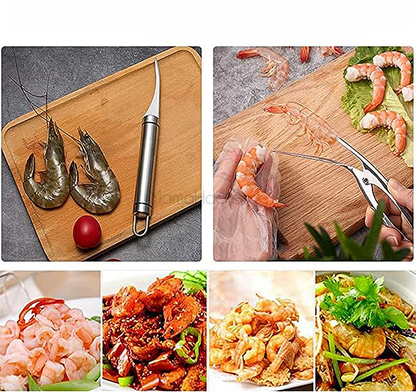 Клещи за скариди ShrimpPro, професионален кухненски аксесоар, лесно чистене, висока производителност, надеждност в кухнята.