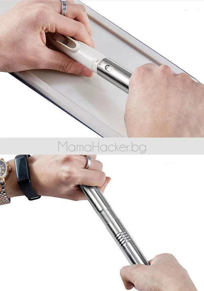 Компактен моп ScratchCleaninig, лесно почистване, кофа за почистване, аксесоари за чистене, практични решения.