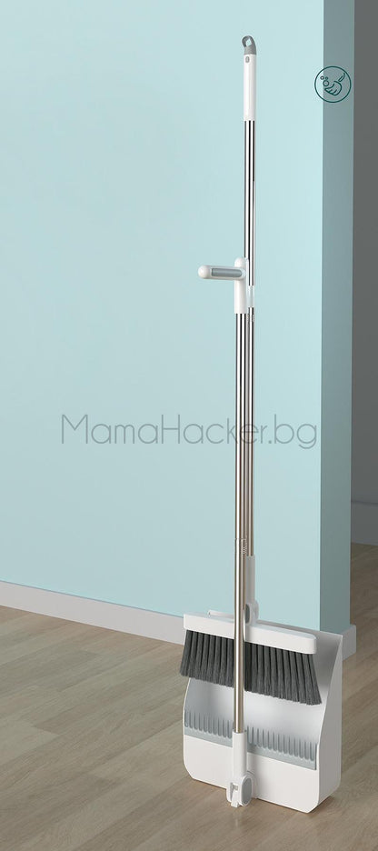 Комплект Magic Broom - Метла и Лопата за Дома, иновативно почистване, кухненски аксесоари, лесно чистене, органайзери за дома