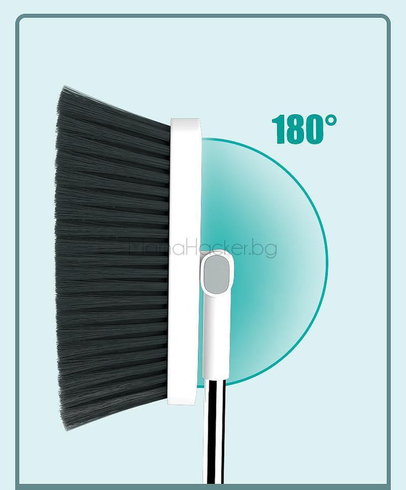 Метла Magic Broom с 180° въртяща глава за лесно и ефективно почистване на трудно достъпни места