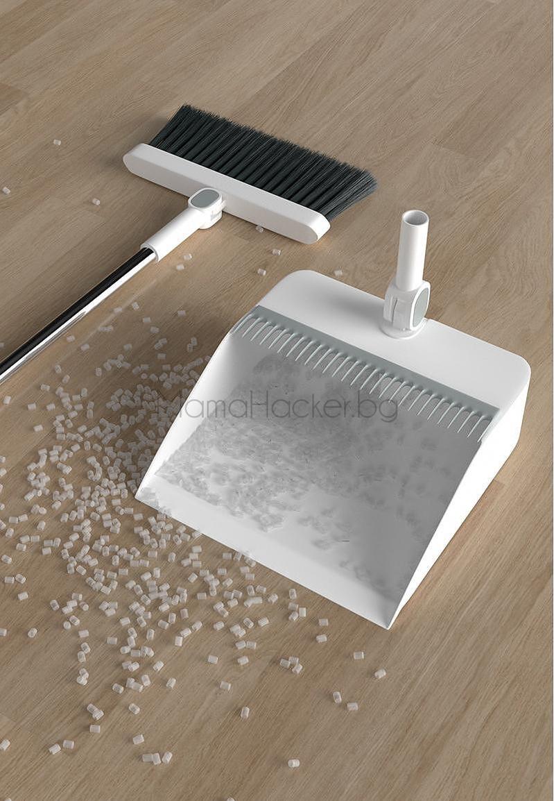 Комплект Magic Broom - метла и лопата за удобно почистване, лесно използване, еко продукти, аксесоари за дома, ниски цени