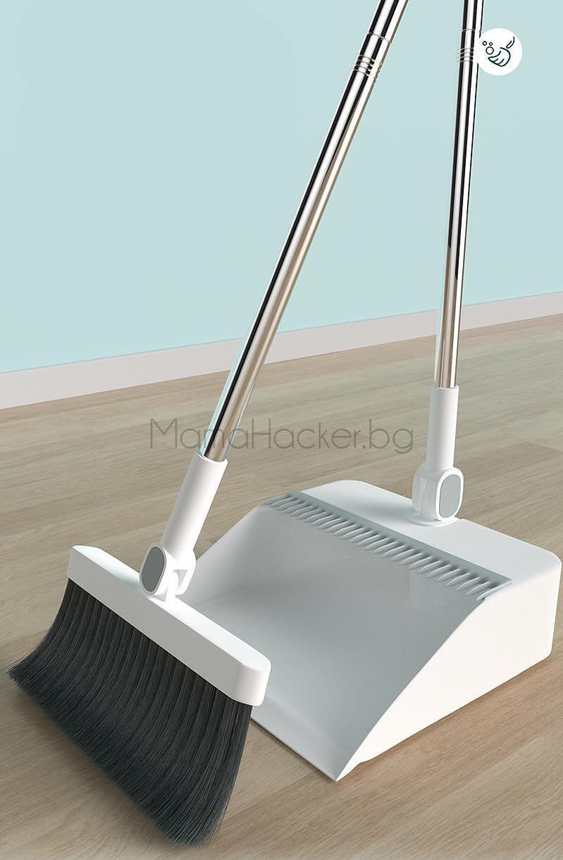 Комплект Magic Broom - иновативна метла и лопата за лесно чистене на дома, ефективно почистване, удобство, аксесоари за дома, онлайн магазин.