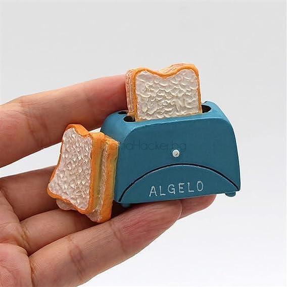 Креативен тостер с два парчета хляб - стилен органайзер за кухня, аксесоари за дома, подарък за дома, практично решение, евтини кухненски джаджи