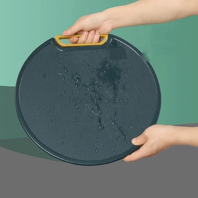 Кръгла дъска ChopEase за рязане, удобна за готвене, устойчивa на надраскване, безопасна за здравето, кухненски аксесоари | Поръчай от MamaHacker.bg