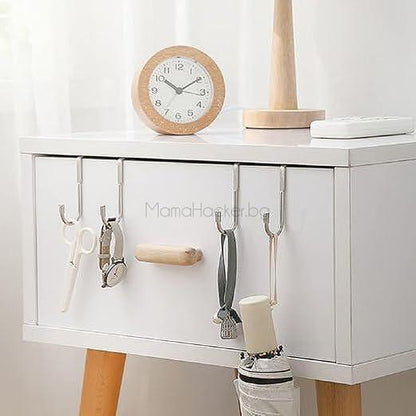 Куки DoorHangers за чекмеджета, стилна организация, практични аксесоари, домакински решения, удобно съхранение | Поръчай от MamaHacker.bg