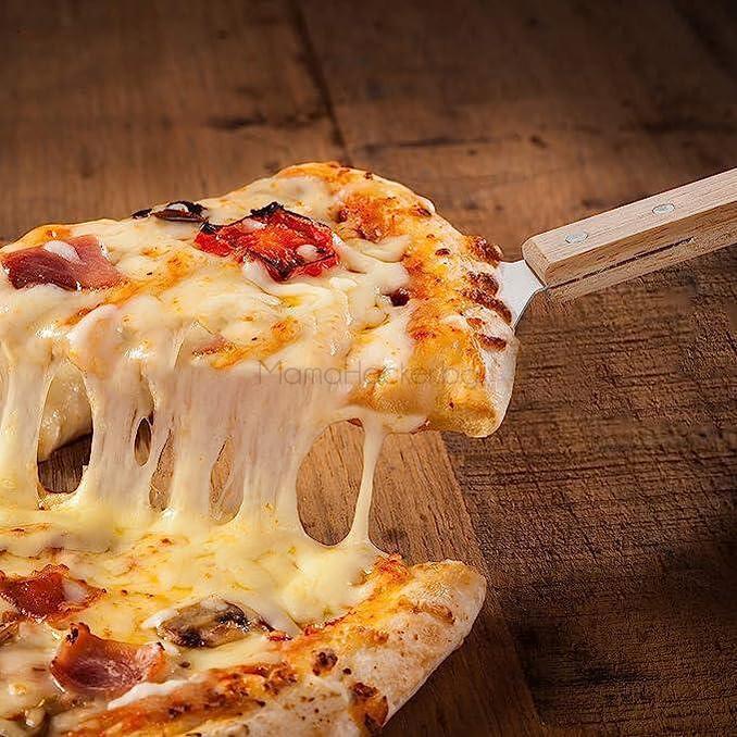 Луксозна лопата за пица Dough Master, перфектна за сервиране на домашна пица, кухненски аксесоар, практично готвене, елегантен дизайн.