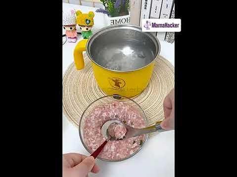 Лъжица за кюфтета EasyMeatball, приготвяне на кюфтета, кухненски аксесоари, бързо готвене, удобство в кухнята | Поръчай от MamaHacker.bg