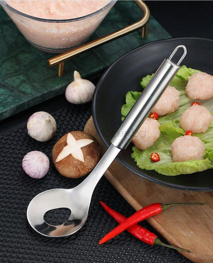 Лъжица за кюфтета EasyMeatball, иновативен кухненски аксесоар за перфектни кюфтета, бързо готвене, евтини инструменти, удобство в кухнята.