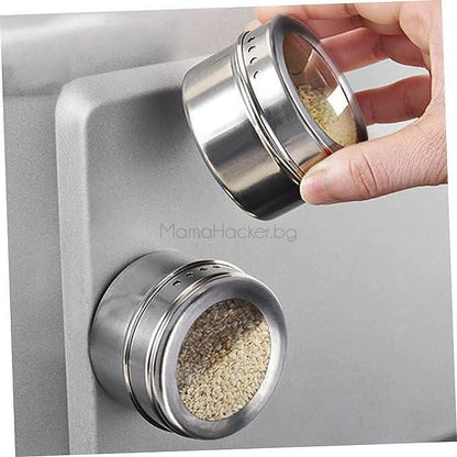 Магнитни кутии за подправки SeasoningPods - удобни, иновативни, организиране на кухня, съхранение на подправки, отлично качество!