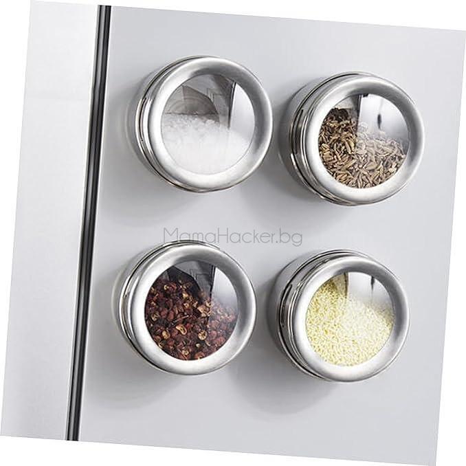 Магнитни кутии за подправки SeasoningPods за организиране и съхранение на подправки в кухнята | Поръчай от MamaHacker.bg.