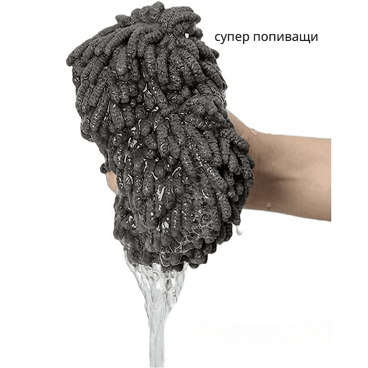 Мека мултифункционална кърпа PuffyDry, супер попиваща, практична за кухня и баня, удобен помощник за домашни задължения.