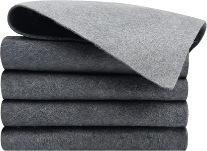 Микрофибърни кърпи SuperTowel в сиво, идеални за чистене, абсорбиращи, многофункционални, качествени кухненски аксесоари, безопасни за деца.